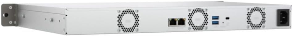 QNAP TS-433eU 4-Bay NAS, 1U Rackmount Design, Kurze Tiefe, Edge Speicher, Dateiverwaltung, Docker Co