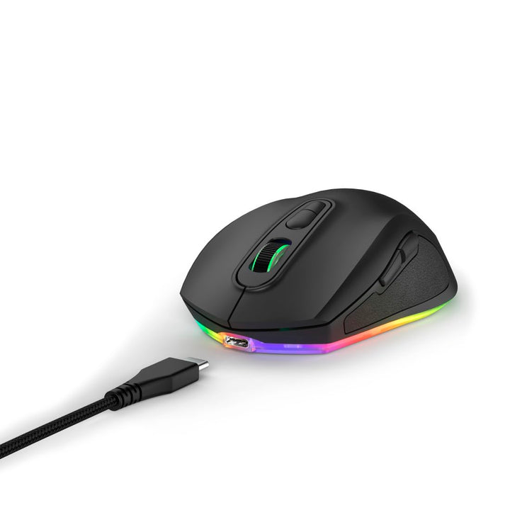 uRage Gaming-Maus Reaper 340, kabelgebundene Maus mit 7 programmierbaren Tasten, bis zu 8000 DPI, su