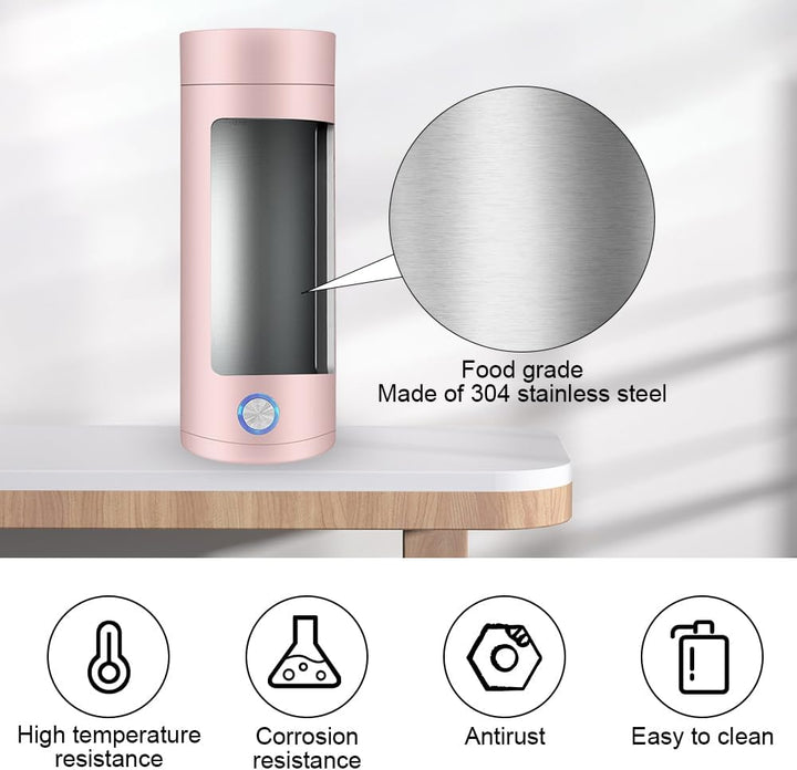3-in-1 Tragbarer Wasserkocher aus 304 Edelstahl - 5 Minutes Quick Cooking für Kaffee und Teezubereit