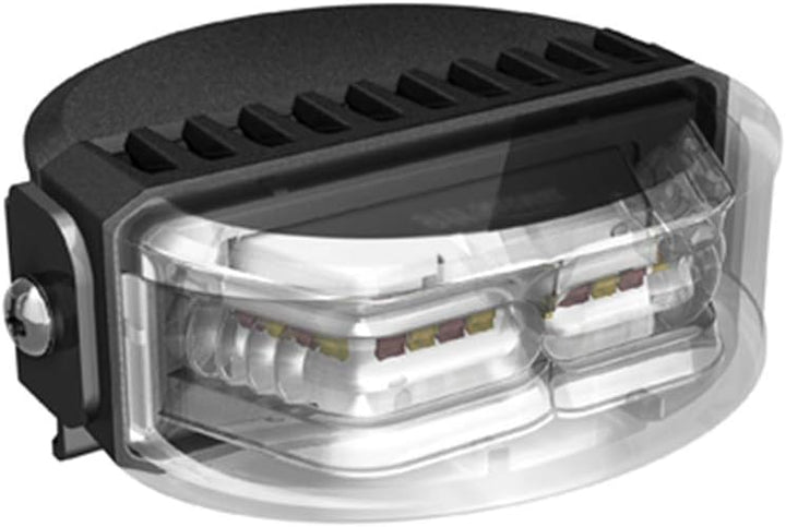 LED-MARTIN X180 Blitzmodul - 180° Abstrahlung - blau/gelb zweifarbig - versch. Haltersätze