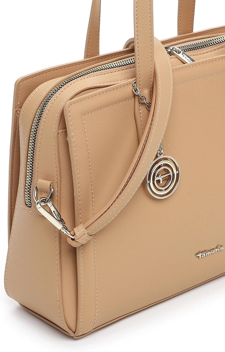 Tamaris Shopper TAS Kim 34272 Damen Handtaschen Uni Sand Einheitsgrösse, Sand Einheitsgrösse