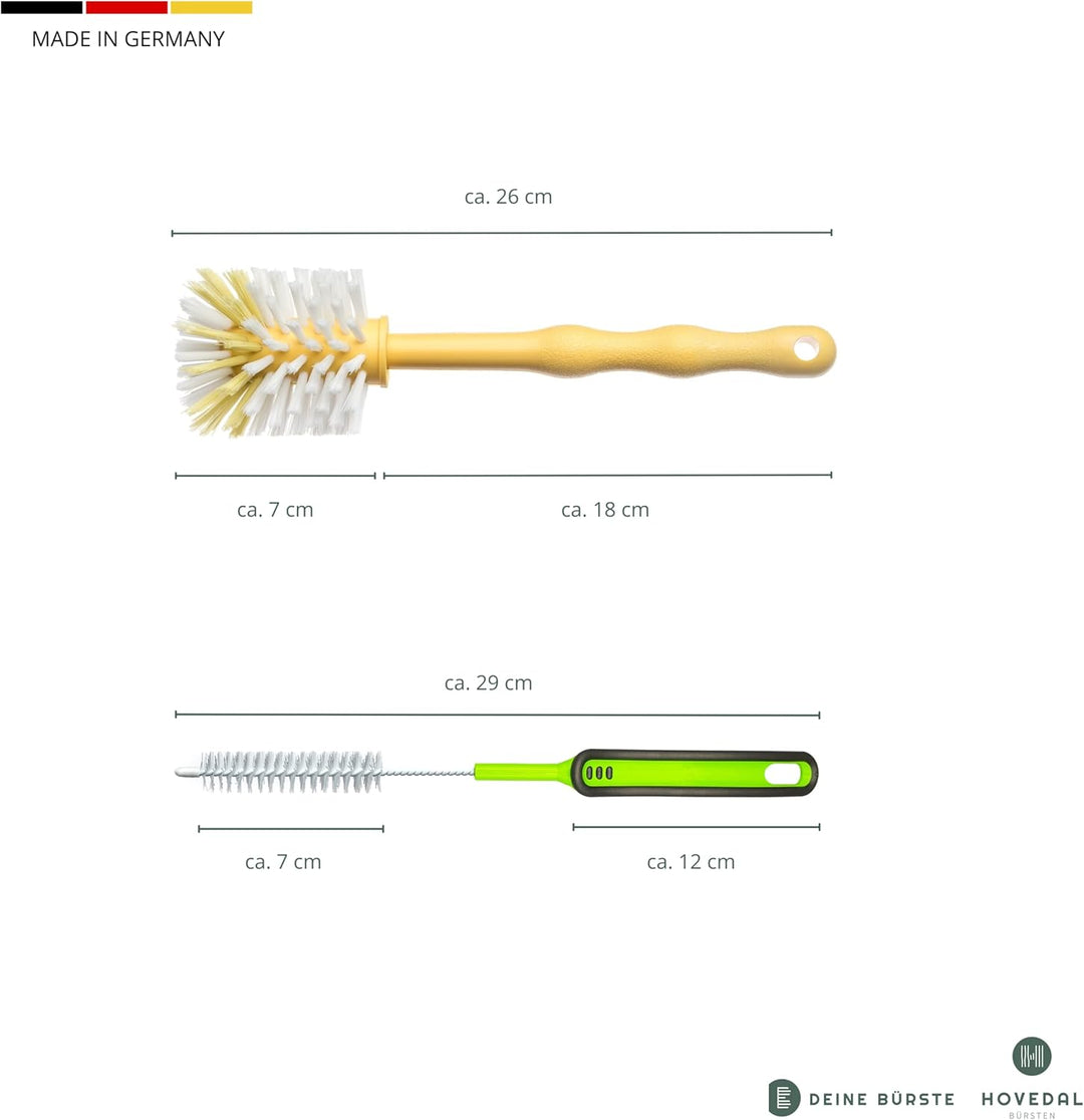 3er Pack Spülbürste für Mixbehälter und Messer, Ideales Zubehör zum Reinigen von Küchenmaschinen, St