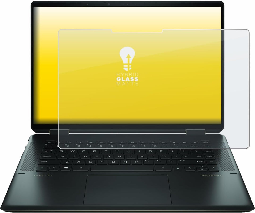upscreen Panzerfolie Matt Entspiegelungs-Schutzfolie für HP Spectre x360 16" 2-in-1 - Glasfolie, Ble