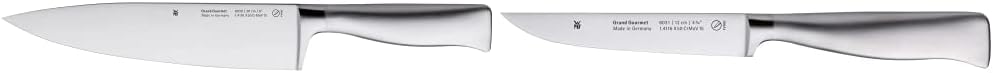 WMF Grand Gourmet Kochmesser 33,5 cm, Made in Germany, Klinge 20 cm & Grand Gourmet Allzweckmesser 2