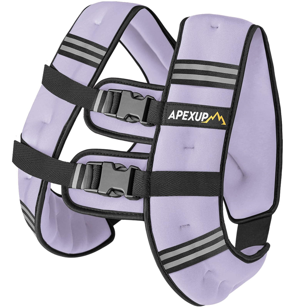 APEXUP Gewichtsweste für Herren, 2,3 kg/4,5 kg/6,8 kg/9,1 kg/11,3 kg/13,6 kg Gewichte mit reflektier