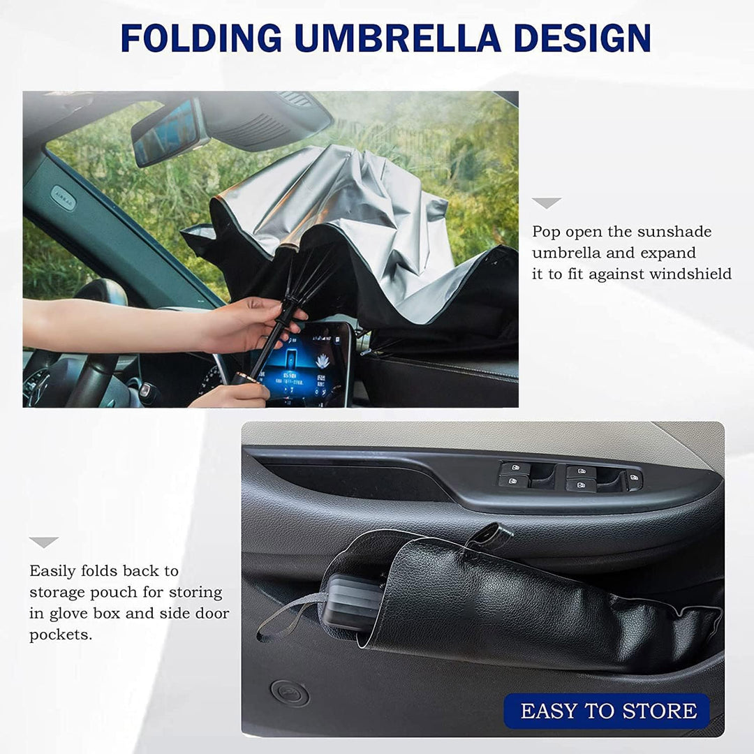 【Z.MYUKI】 Sonnenschutz Frontscheibe Auto für Dacia Sandero Stepway 3 2020-2022 2023 Zubehör Sonnenbl
