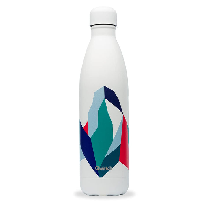 Qwetch Isolierflasche Altitude Weiss aus INOX 500ml 750 ml Weiss, 750 ml Weiss