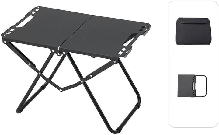Campingtisch, Leichter Aluminiumlegierungs-klappbarer Klapptisch, Kleiner Campingtisch für Outdoor-P
