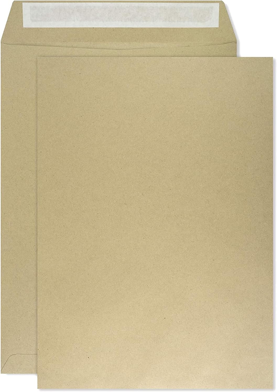 Netuno 50 Versandtaschen DIN B4 Braun 250 x 353 mm 100g braune Versandtaschen gross ohne Fenster ger