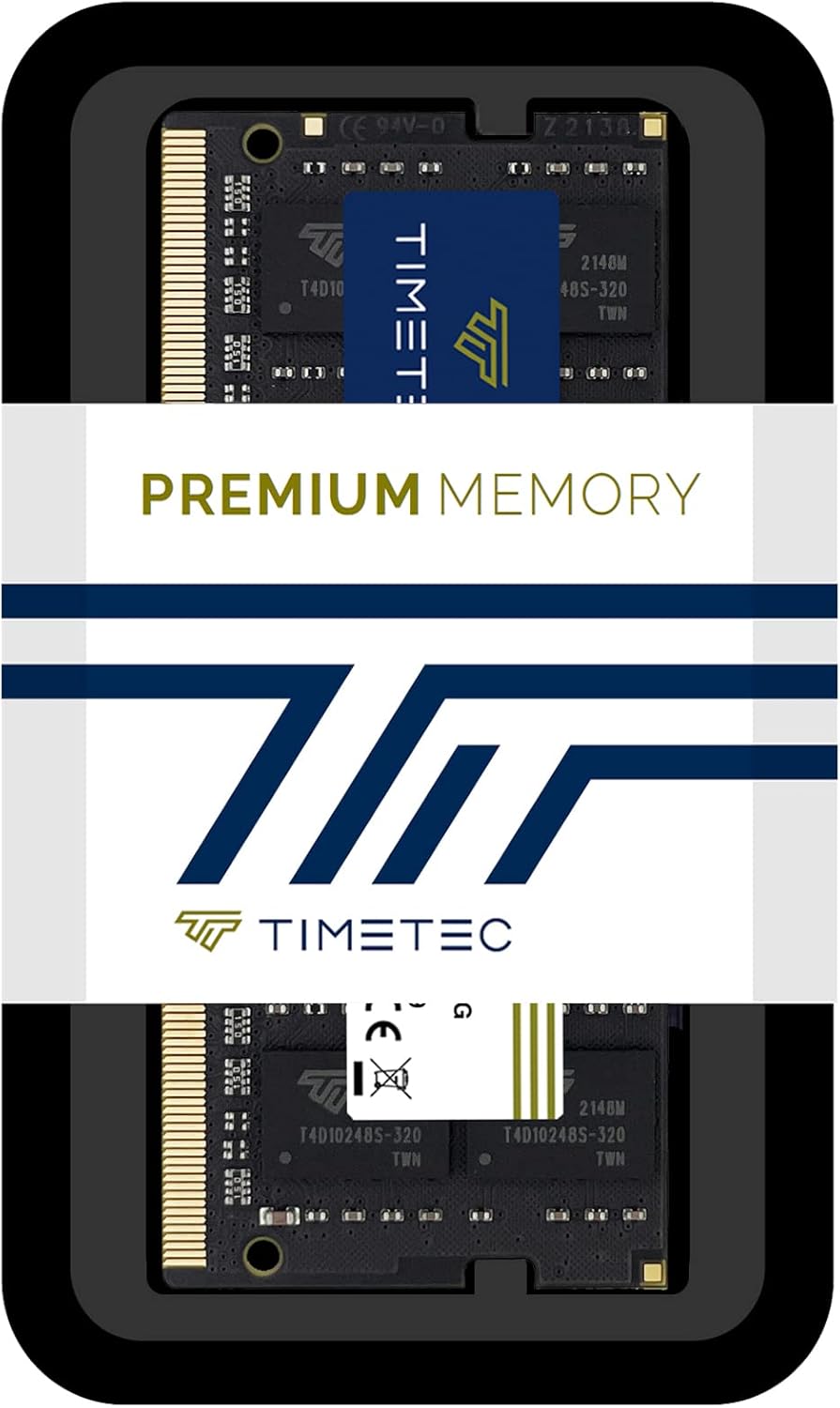 Timetec 16GB DDR4 2133MHz PC4-17000 Non-ECC Unbuffered 1.2V CL15 2Rx8 Dual Rank 260 Pin SODIMM Lapto