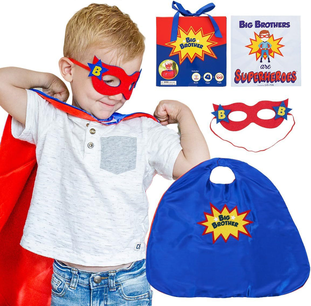 FENRIR Tickle & Main - Big Brother Gift Set - 3 Piece Set Includes Big Brothers Are Superheroes Book