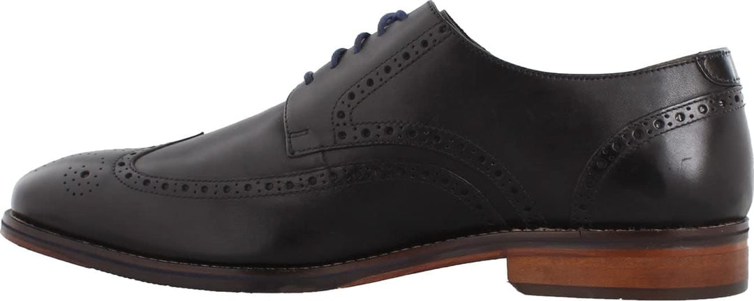 Florsheim Herren Salerno Wing Ox Oxford 45.5 EU Schwarz, 45.5 EU Schwarz