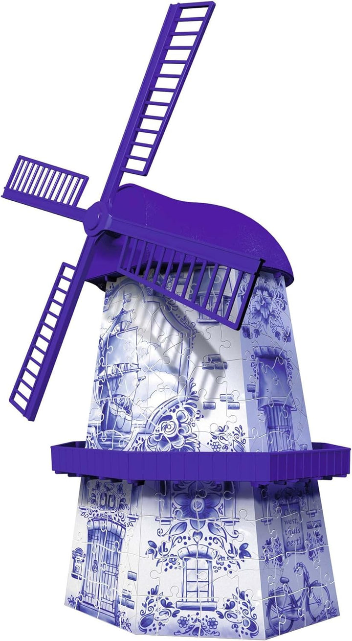 Ravensburger - 3D Puzzle Building Serie Midi Mühle (12519)