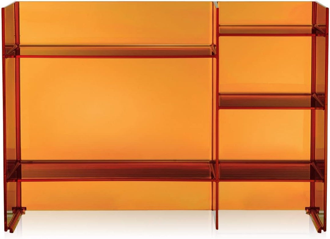 Kartell Sound-Rack, Bambus, Amber, 26 x 53 x 75 cm Ambra, Ambra
