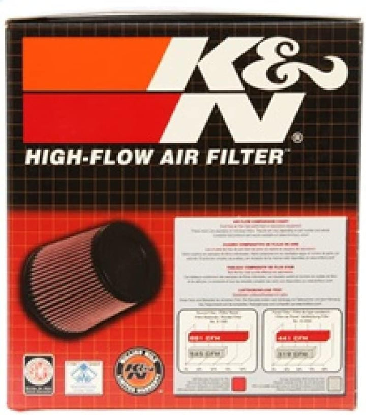 K&N RU-2922 KFZ und Motorrad Universal-Luftfilter aus Gummi, 2pcs