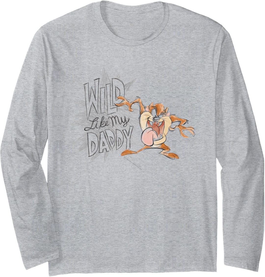Looney Tunes Tazmanian Devil Wild Langarmshirt