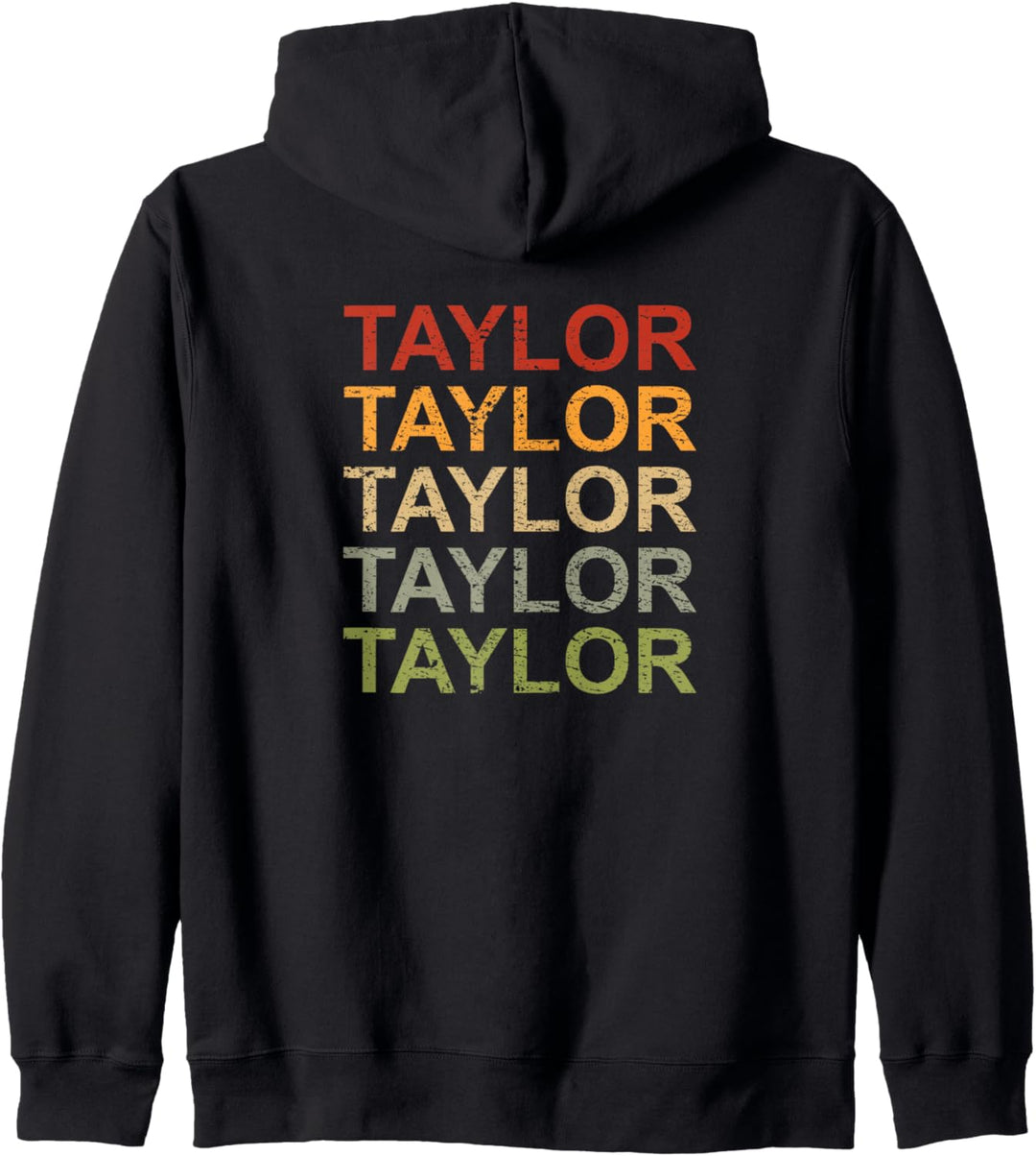 Retro Taylor Personalisiert, Taylor Name, Frau Taylor Kapuzenjacke