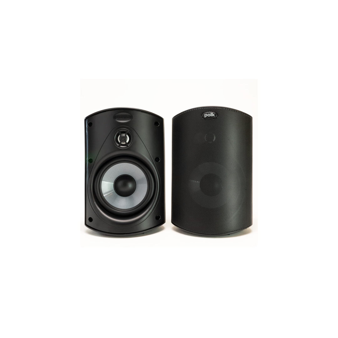 Polk Audio Atrium 4 sats Aussen-Lautsprecher (80 W) schwarz, Schwarz
