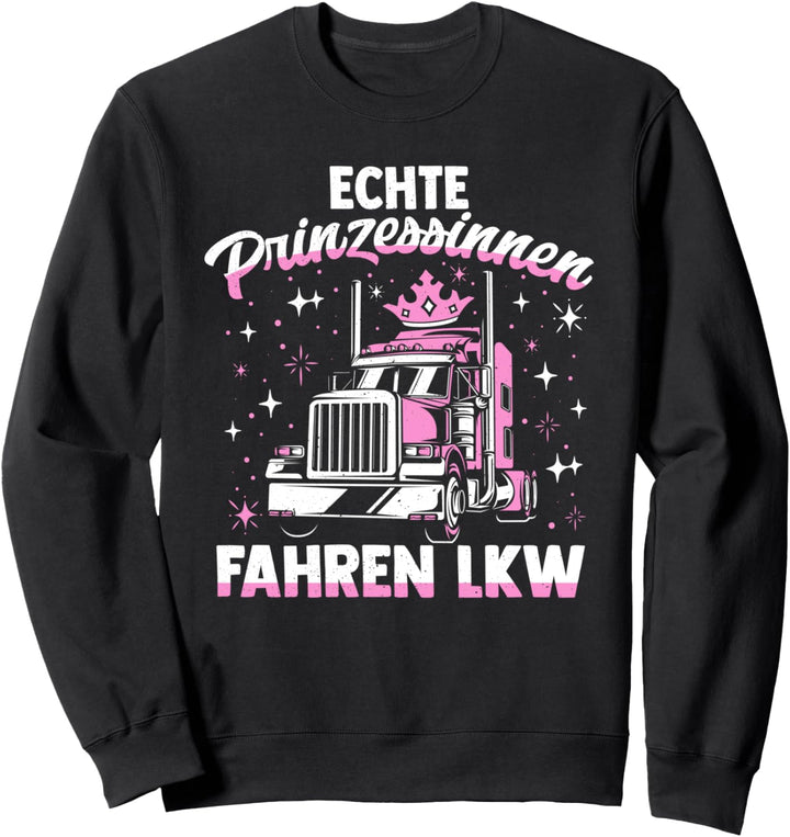 LKW Fahrerin Berufskraftfahrerin Truckerin Trucker Damen LKW Sweatshirt