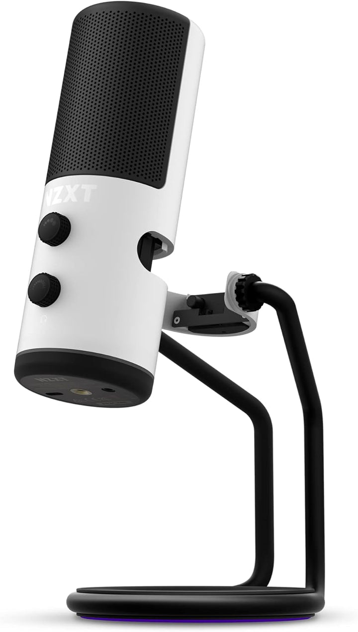 NZXT Capsule – AP-WUMIC-W1 – USB Streaming Mikrofon – Hohe Audioqualität – Unidirektionale Nierencha