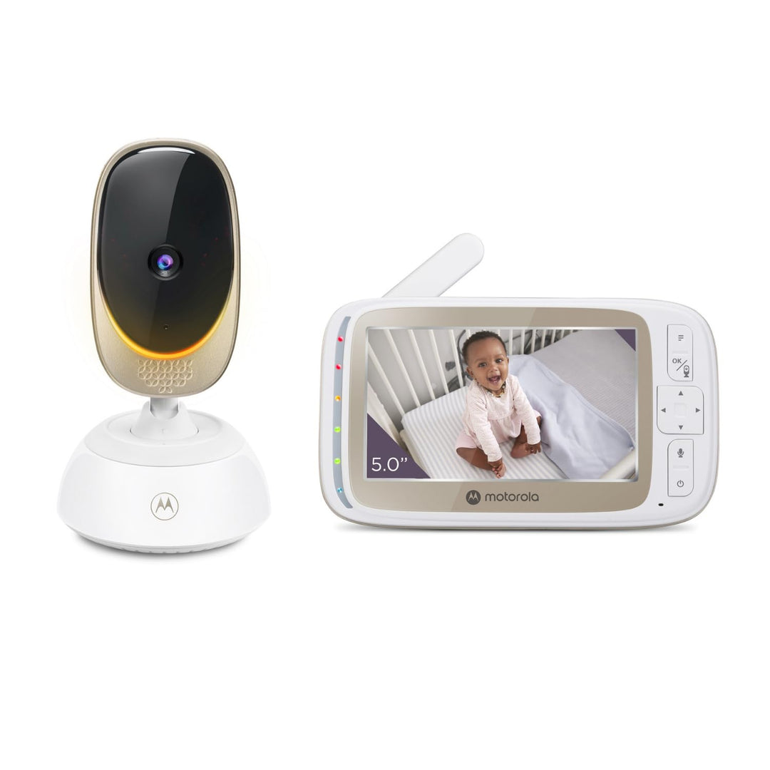 Motorola Nursery Babyphone mit Kamera - Baby Monitor VM85 Connect - Überwachungskamera Innen mit Far