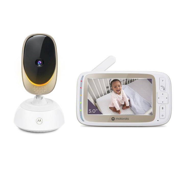 Motorola Nursery Babyphone mit Kamera - Baby Monitor VM85 Connect - Überwachungskamera Innen mit Far