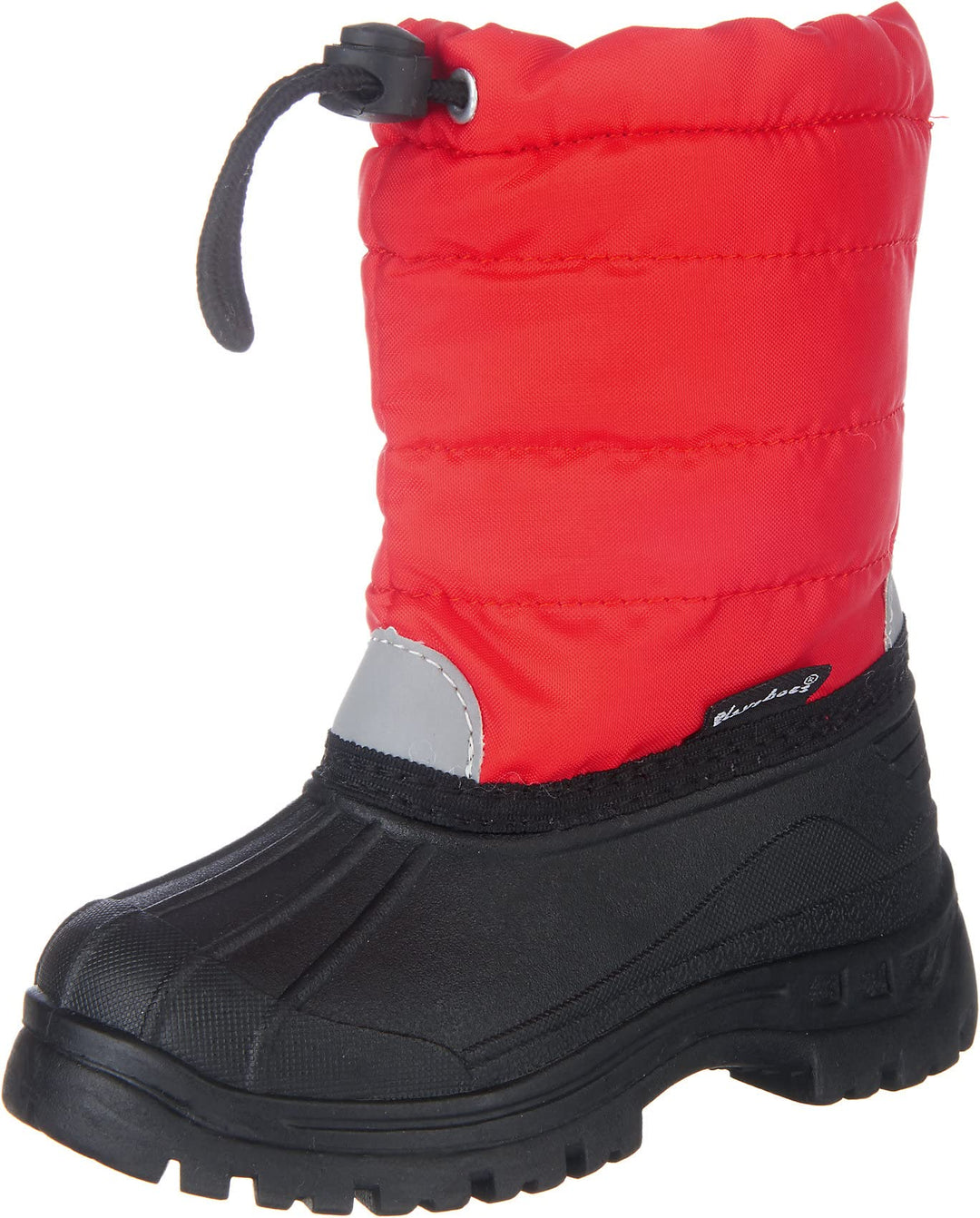 Playshoes Unisex Kinder Winter-Bootie Schneeschuh 24/25 EU Rot, 24/25 EU Rot