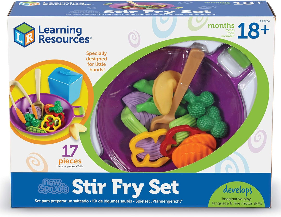 Learning Resources New Sprouts Wok-Set Pfannengerührtes, Pfannengerührtes
