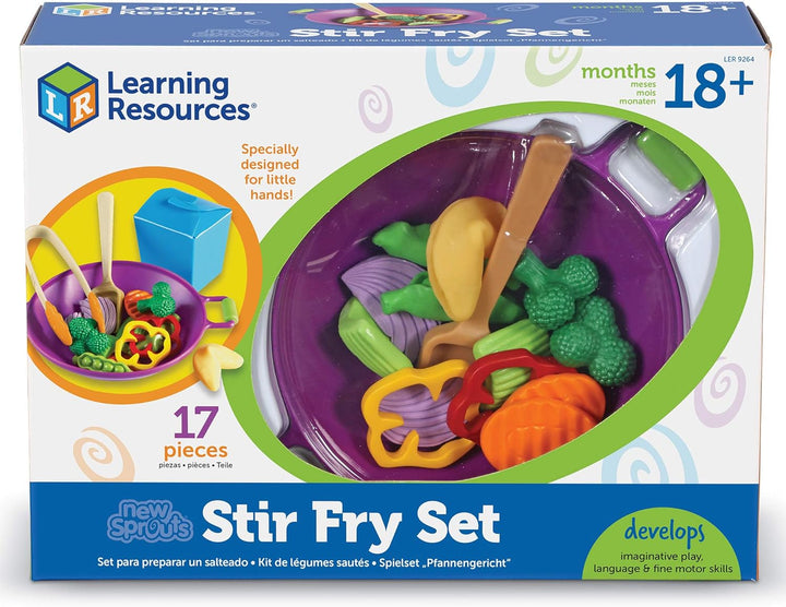 Learning Resources New Sprouts Wok-Set Pfannengerührtes, Pfannengerührtes