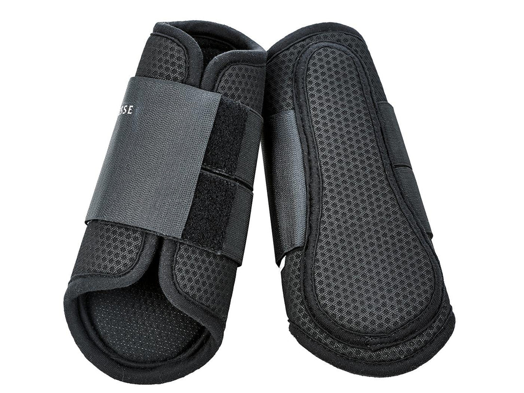 Busse Gamaschen ACTIVE MESH schwarz Doppel Klettverschluss pflegeleicht stabil Erwachsene. Gr. S, Er