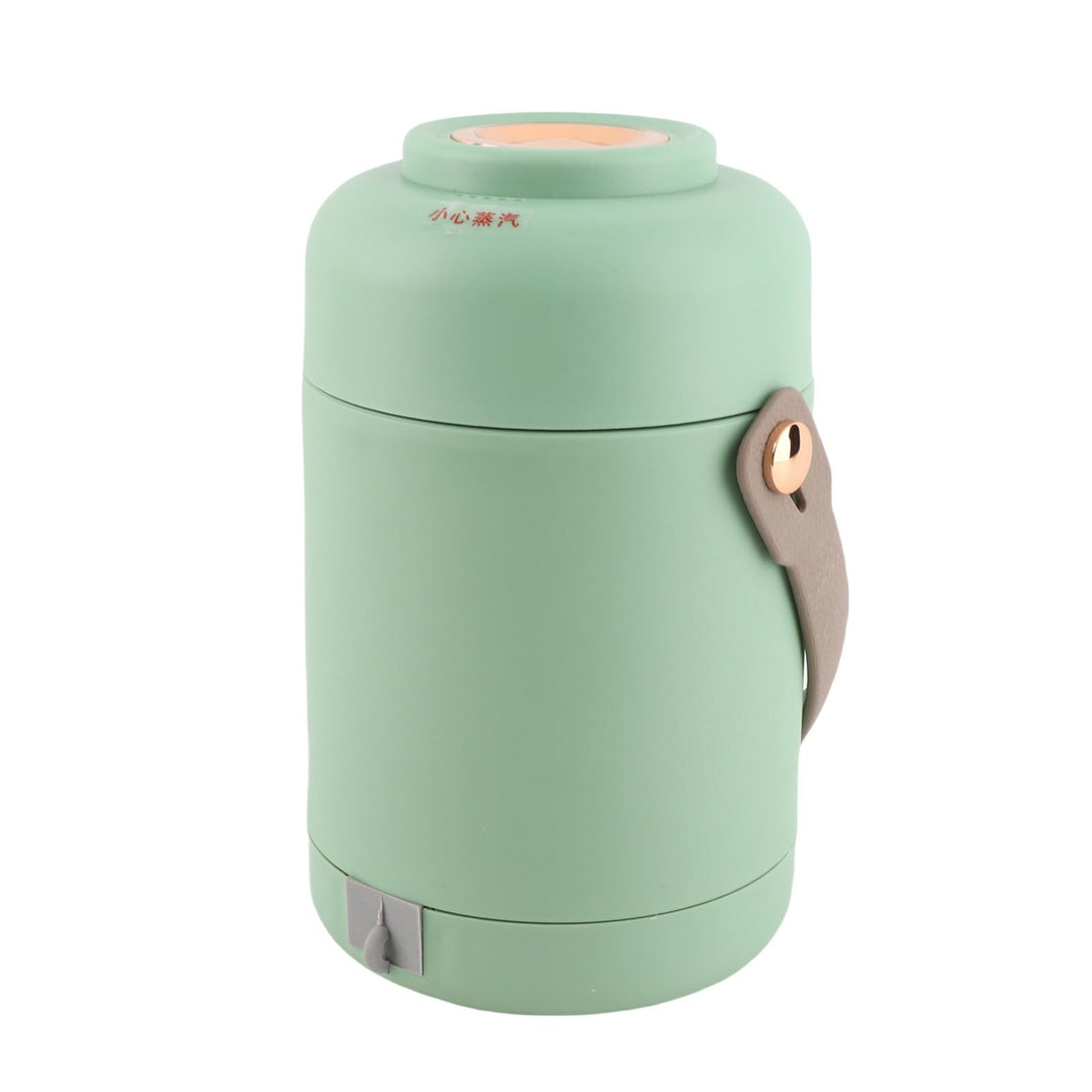 TOPINCN 500 W Kochen Tragbarer Elektrischer Topf Mini Edelstahl Multifunktionskocher, Mini 800 Ml El