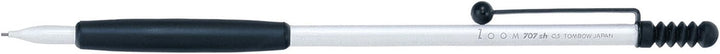 Tombow PLZ-211-3 Schreibgeräteset Zoom 707 Kugelschreiber mit Druckbleistift, weiss/schwarz, weiss/s