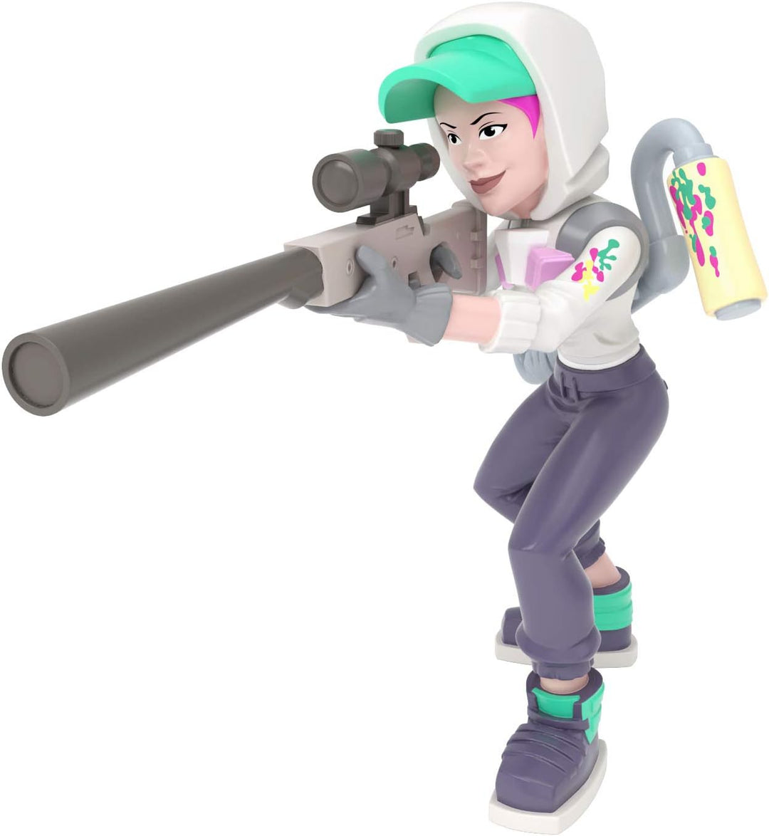 Fortnite BO35632 Teknique & Love Ranger Action-Spielfigur, Mehrfarbig, 63532