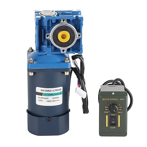 Schneckengetriebemotor 120W Ac 220V Schneckenreduzierung Elektromotor Ac-Drehzahlreduzierungsmotor +