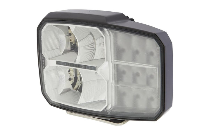 HELLA - LED-Hauptscheinwerfer - C140 - 24/12V - Anbau - Lichtscheibenfarbe: transparent - Stecker: D
