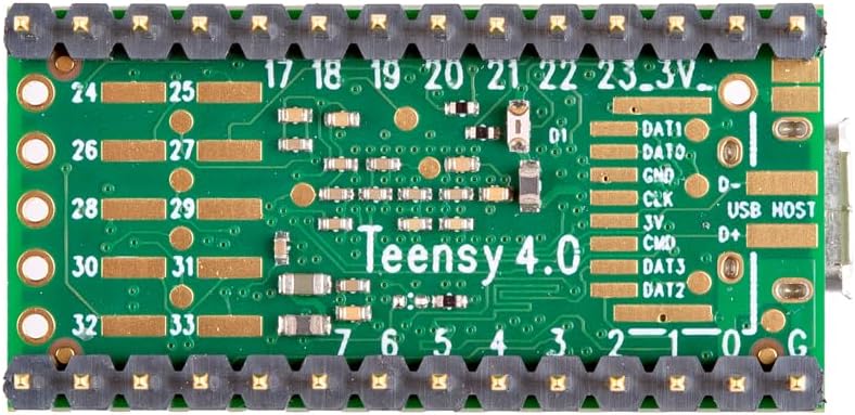 Teensy 4.0 (mit Pins)