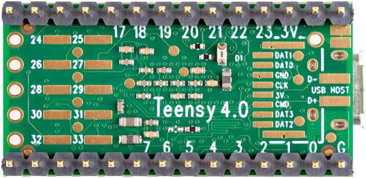 Teensy 4.0 (mit Pins)