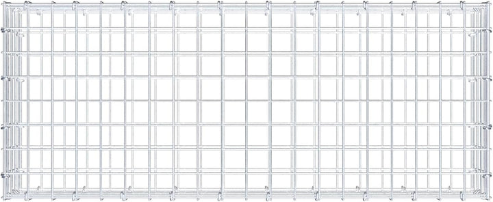GABIONA Steinkorb-Gabione eckig, Maschenweite 5 x 5 cm, Tiefe 40 cm, Gabione 100 x 20 x 40 cm (L x H