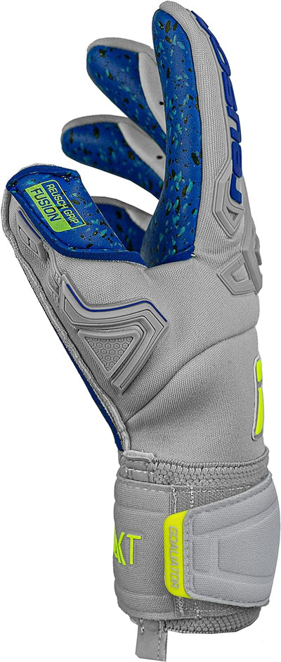 Reusch Herren Attrakt Freegel Goaliator Unisex Torwarthandschuhe mit Innennaht Schnitt und Grip Fusi
