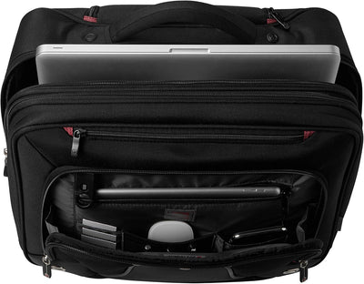 WENGER Transfer Aktenkoffer, Laptoptasche zum Rollen, Notebook bis 16 Zoll, Tablet bis 10 Zoll, 20 l