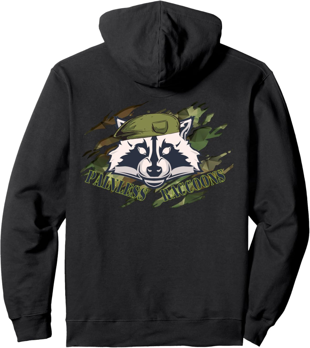 Painless Raccoons Pullover Hoodie