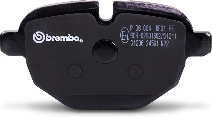 Brembo P06064 Hintere Bremsbeläge, Anzahl 4 Single, Single