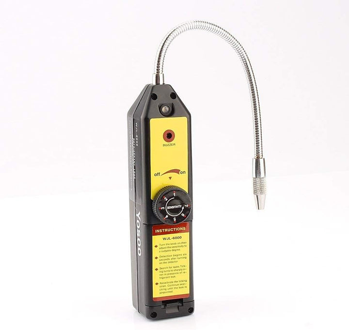 Halogen-Gas-FCKW-HFKW-Kältemittel-Lecksuchgerät R134a R410a R22a HVAC Checker Tragbarer Tester MEHRW