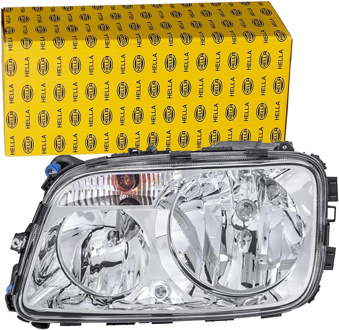 HELLA 1EH 009 513-331 FF/Halogen-Hauptscheinwerfer - links - für u.a. Mercedes-Benz Actros MP3