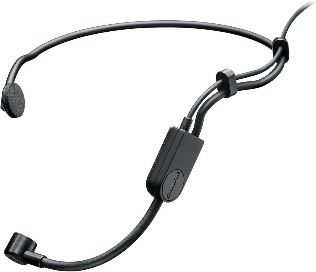 Shure PGA31 Headset-Kondensatormikrofon mit Cardioid-Polarmuster, flexibler Schwingelsäure, Schaumst