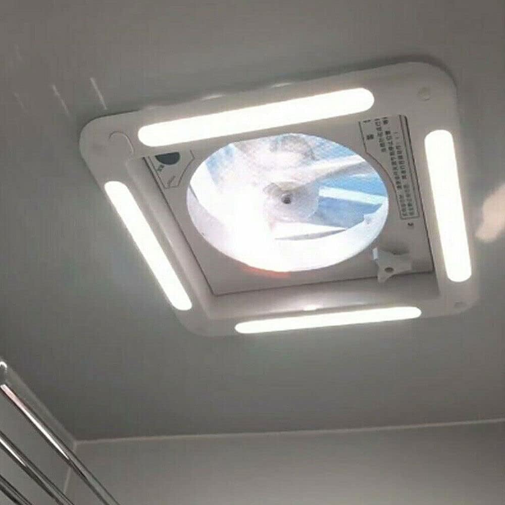 Wohnmobil Wagen Led DachlüFtung LüFtung Skylight Fenster Abluftventilator 11Zoll Wohnwagen Windows L
