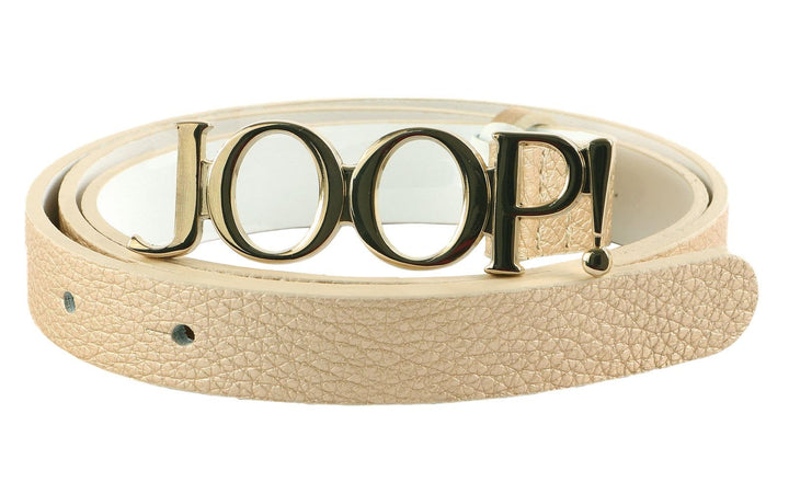 Joop! 2,0 CM Women's Cow Leather Belt W95 Beige