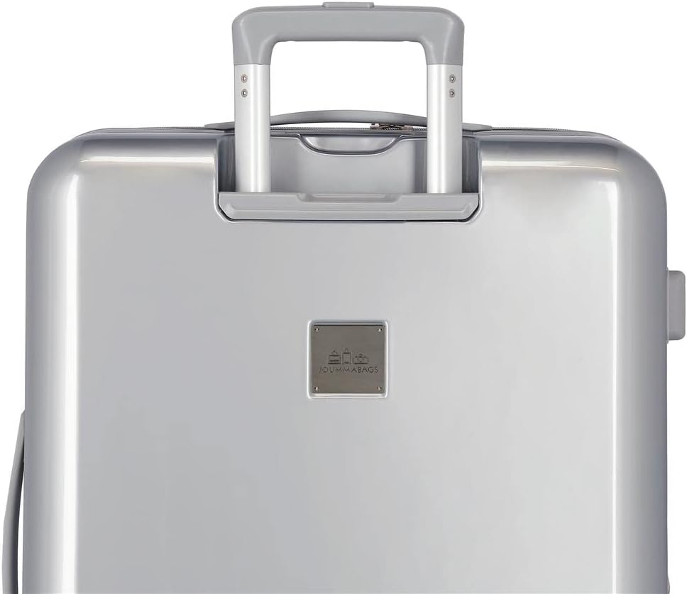 Disney 100 Mickey Joyful Mittelgrosser Koffer, Grau, 48 x 70 x 26 cm, starres ABS, integriertes TSA-