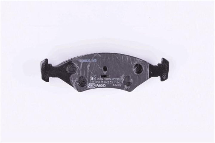 HELLA PAGID 8DB 355 008-331 Bremsbelagsatz - T1141 - Dicke/Stärke: 17.5mm - Bremssystem: Teves - nic