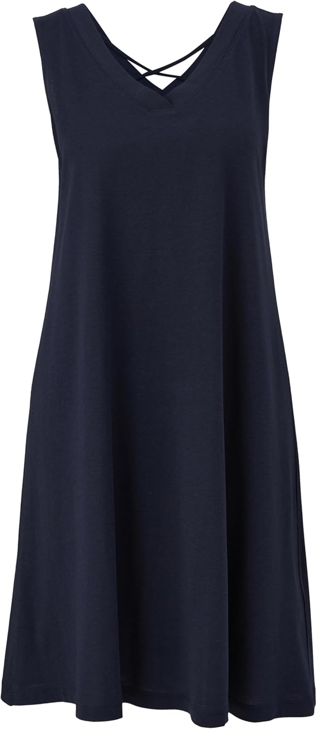s.Oliver Damen Kleid kurz 34 Blau #E9e9ed, 34 Blau #E9e9ed